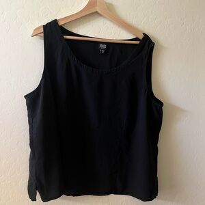 Eileen Fisher | Classic Black Tank Top